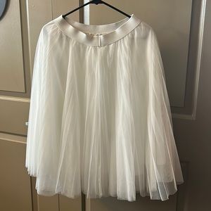 Woman’s Tulle Midi Skirt